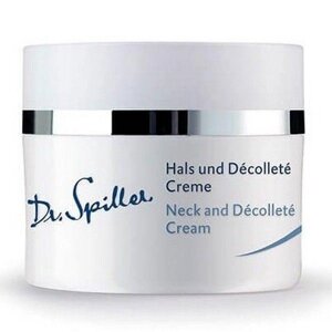Крем для шкіри шиї та декольте Neck And Décolleté Cream Dr. Spiller, 50 мл