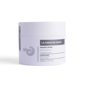 Маска з екстрактом чорної ікри Caviar mask Brilace, 200 мл