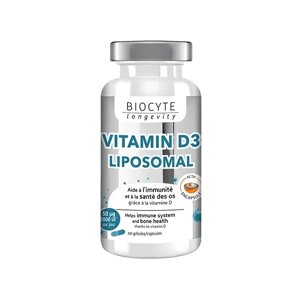 Biocyte Vitamine D3 Liposomal Вітамін D3 у ліпосомальній формі, 30 капсул