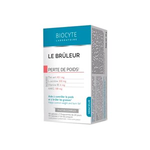 Biocyte LE BRULEUR — Спалює жири і сприяє схудненню, 60 капсул