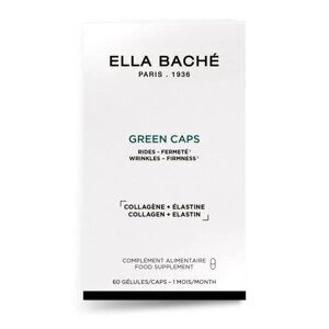 Капсули зі спіруліною для наповнення шкіри Ella Bache Green Caps, 60 шт.