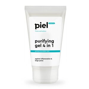 Очисний гель для вмивання проблемної шкіри Piel Purifying Gel Cleaner 4 in 1 150 мл