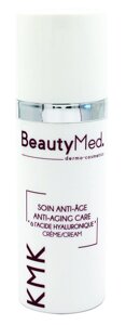 Крем з гіалуроновою кислотою і Пальмітоілом - 38, KMK Anti - Age Hyaluronic Cream BeautyMed, 50 мл