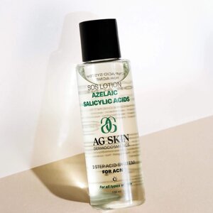 Лосьйон з азелаїновою кислотою SOS LOTION AZELAIC SALICYLIC ACIDS AG Skin 100 мл