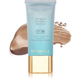 Тональний крем Молодість і сяйво шкіри Keenwell Extraordinary Eclat EE Cream Mid Honey SPF 20 No3 40 мл