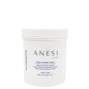 Дренаж і детокс освіжаючий крем-гель Silhouette Drain & Detox Anesi Lab 500 мл