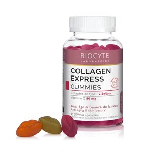 Collagen Express Gummies Колаген (жувальні цукерки) для підтримуючої терапії, 45 цукерок.