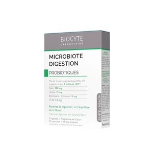 Biocyte MICROBIOTE DIGESTION Сприяє травленню та балансу флори