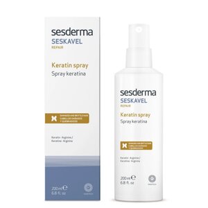 Відновлювальний спрей для волосся з кератином SeSDerma Seskavel Repair Keratin Spray 200 мл