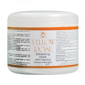 Відлущуюча маска з папаєю Exfoliating mask with papaya Yelow rose 150 мл