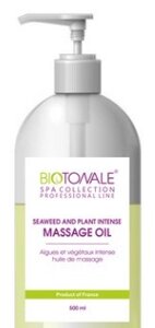 Масажна олія з ламінарією и рослинною олією Seaweed And Plant Intense Massage Oil -BIOTONALE 500 мл