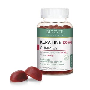 Biocyte KERATINE GUMMIES Сприяє росту та зміцненню волосся, 60 капсул