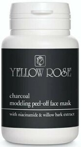 Маска з вугіллям Charcoal modeling face mask Yelow rose 150 гр