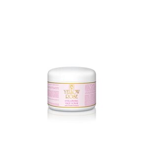 Скраб із гіалуроновою кислотою та квітковими екстрактами Hyaluronic face scrub with flower extracts Yelow rose 50мл