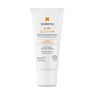 Сесдерма C-Vit CC-крем для обличчя SPF 15 SesDerma C-Vit CC Cream SPF 15, 30 мл