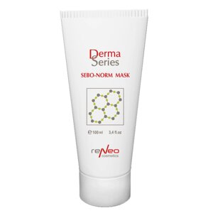 Себорегулююча маска із заспокійливим ефектом SEBO-NORM MASK DERMA SERIES 100 мл