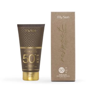 Сонцезахисний крем для обличчя і тіла SPF50 Respect Global Sun Defense MySun, 150 мл