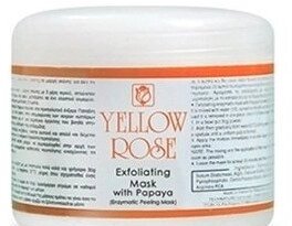 Відлущуюча маска з папаєю Exfoliating mask with papaya Yelow rose 25 мл