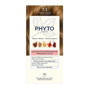 Фіто Фітоколор Безаміачна крем-фарба для волосся Phyto PhytoColor Coloration Permanente 7.3 Золотисто-русявий 112 мл