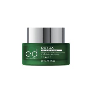 Детокс-маска для обличчя і шиї DETOX MASK ED Cosmetics, 50 мл