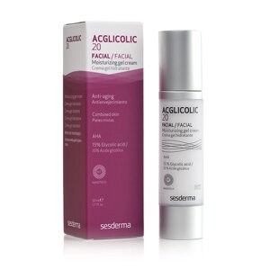 Сесдерма Acglicolic 20 Крем-гель зволожуючий з гліколевою кислотою Sesderma Acglicolic 20 Moisturizing gel cream, 50 мл