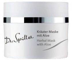 Трав'яна маска з алое для проблемної шкіри Herbal Mask With Aloe Dr. Spiller, 50 мл