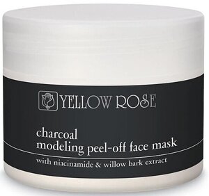 Маска з вугіллям Charcoal modeling face mask Yelow rose 25 гр