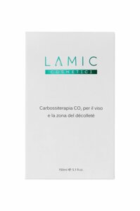 Карбокситерапія для обличчя та зони декольте Lamic Cosmetici Carbossiterapia CO2 7 процедур по 30 мл