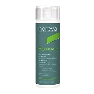 Норева Ексфоліак Інтенсивний очищуючий гель Noreva Exfoliac Intensive Foaming gel 200 мл