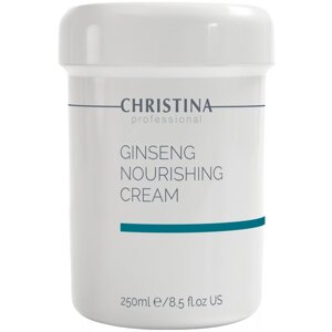 Поживний крем із женьшенем для нормальної шкіри Christina Ginseng Nourishing Cream 250 мл