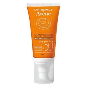Авен Крем сонцезахисний тональний SPF 50+ для сухої чутливої шкіри Avene Tinted Cream for dry sensitive