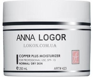 Антиоксидантний зволожувальний крем Anna Logor Copper Plus Moisturizer 250 мл