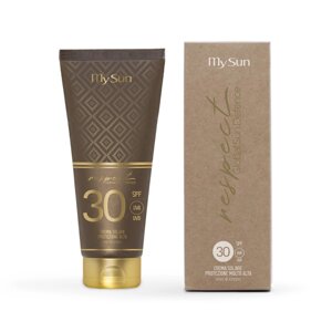Сонцезахисний крем для обличчя і тіла SPF30 Respect Global Sun Defense MySun, 200 мл