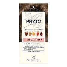 Фіто Фітоколор Безаміачна крем-фарба для волосся Phyto PhytoColor Coloration Permanente 6 Темно-русявий 112 мл
