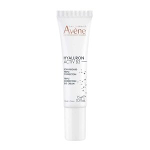 Avene Гіалурон Актив B3 Крем-ліфтинг для контуру очей Avene Hyaluron Activ B3 Soin regard triple correction, 15 мл