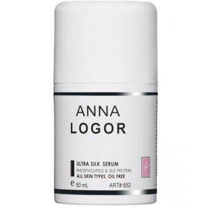 Інтенсивна гель-сироватка з натуральними компонентами для всіх типів шкіри Anna Logor Ultra Silk Serum 50 мл
