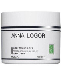 Легкий крем для чутливої шкіри Anna Logor Light Moisturizer for Sensitive Skin 250 мл