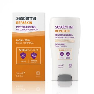 Відновлювальний гель після сонця Sesderma REPASKIN Facial/Body After Sun gel 200 мл