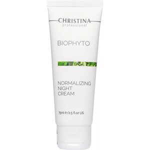 Нормалізувальний нічний крем Christina Bio Phyto Normalizing Night Cream 75 мл