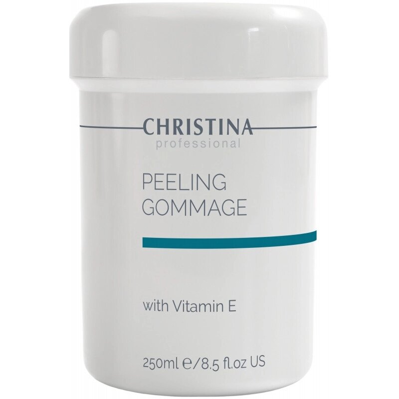 Пілінг-гомаж з вітаміном Е для всіх типів шкіри Christina Peeling Gommage with Vitamin E 250 мл від компанії Лікувальна, доглядова та професійна косметика - фото 1