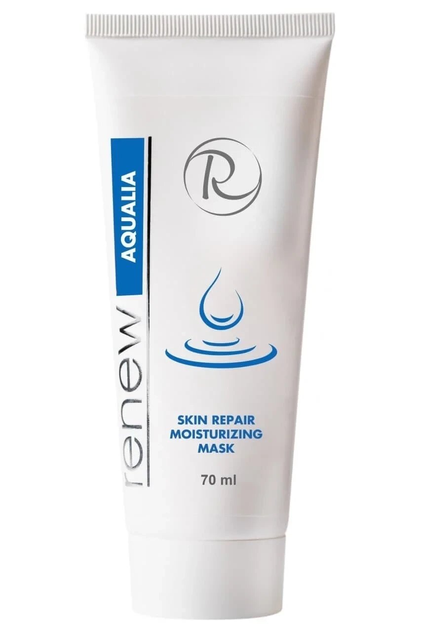 Renew Маска екстразволоження та відновлення AQUALIA SKIN REPAIR MOISTURIZING MASK 70 мл від компанії Лікувальна, доглядова та професійна косметика - фото 1