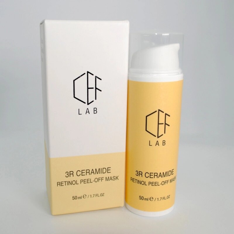 Ретинолова маска-Плівка CEF Lab 3R Ceramide Retinol Peel-Off Mask 50 мл від компанії Лікувальна, доглядова та професійна косметика - фото 1