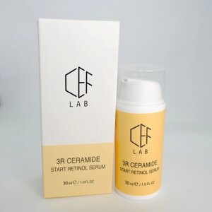 Ретинолова Старт-Сироватка CEF Lab 3R Ceramide Start Retinol Serum 30 мл