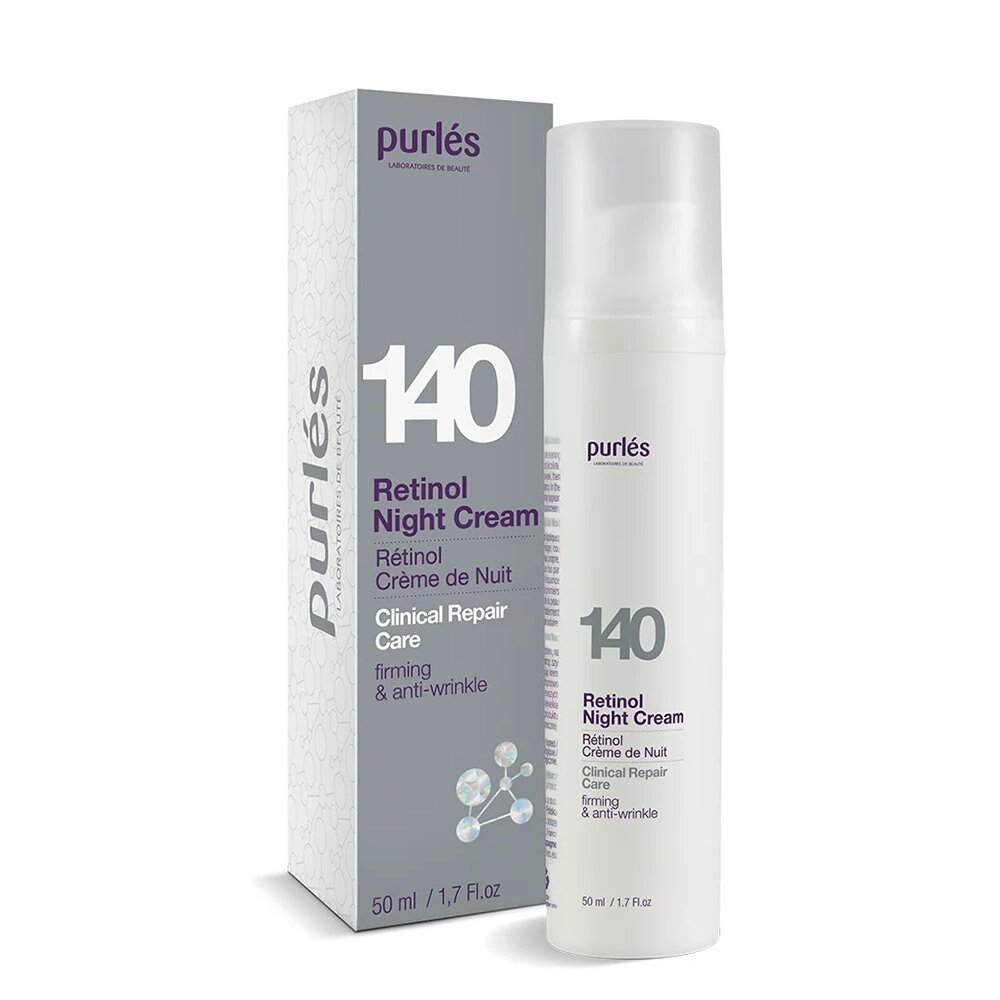 Ретиноловий нічний крем Purles Retinol Night Cream, 50 мл від компанії Лікувальна, доглядова та професійна косметика - фото 1