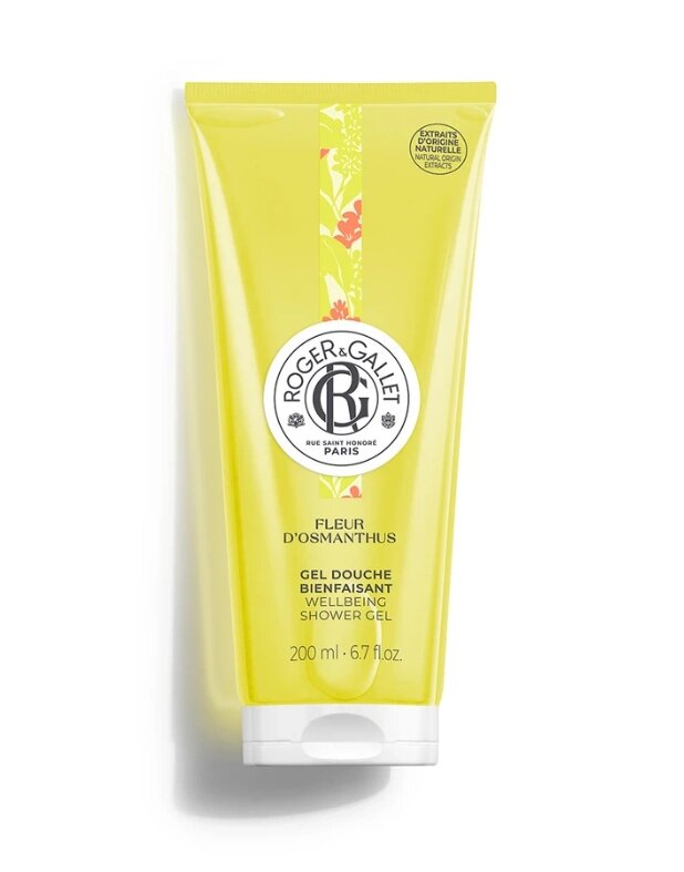 Роже і Галле Гель для душу Квітка Османтуса Roger & Gallet Fleur d`Osmanthus 200 мл від компанії Лікувальна, доглядова та професійна косметика - фото 1