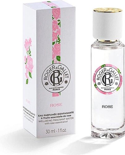 Роже і Галле Парфумована вода Троянда Roger & Gallet Eau Parfumée Bienfaisante Rose, 30 мл