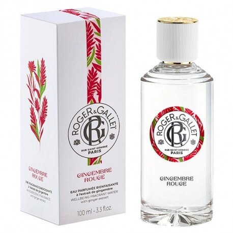 Роже і Галле Парфумована вода Червоний Імбир Roger&Gallet Eau Parfumée Bienfaisante Gingembre Rouge 100 мл від компанії Лікувальна, доглядова та професійна косметика - фото 1