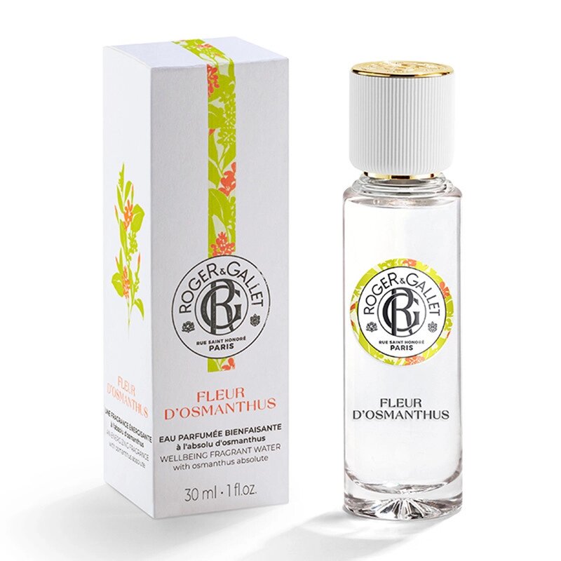 Роже і Галле Парфумована вода Квітка Османтусу Roger & Gallet Eau Parfumée Fleur d'Osmanthus, 30 мл від компанії Лікувальна, доглядова та професійна косметика - фото 1