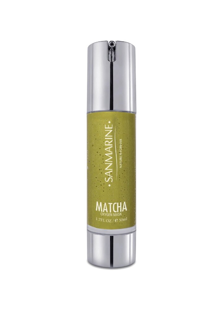 SanMarine Киснева маска з матча Matcha Oxygen Mask 50 мл від компанії Лікувальна, доглядова та професійна косметика - фото 1