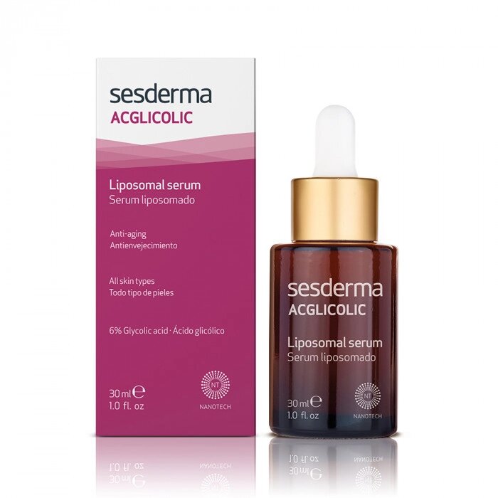 Сесдерма  ACGLICOLIC Ліпосомальна сироватка Sesderma ACGLICOLIC Liposomal serum 30 мл від компанії Лікувальна, доглядова та професійна косметика - фото 1